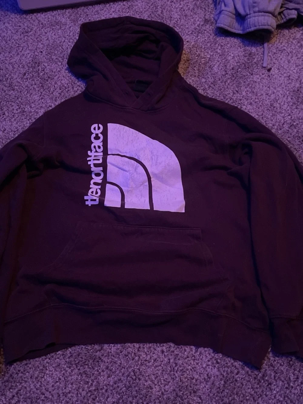 The North Face Men's Dark Maroon Fleece Jacket